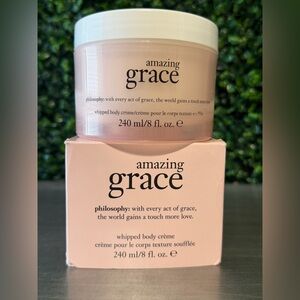 Philosophy Amazing Grace Whipped Body Crème 8fl/oz new
